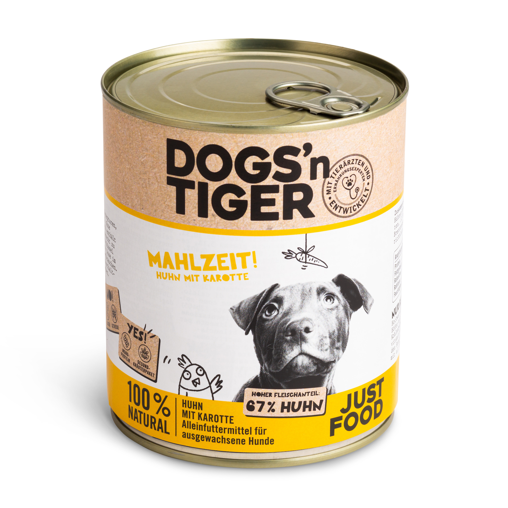 Dogs’n Tiger - Wholesale Pet Food - Dog - Dogs'n Tiger Adult Dog Food Meal Chicken & Carrot0