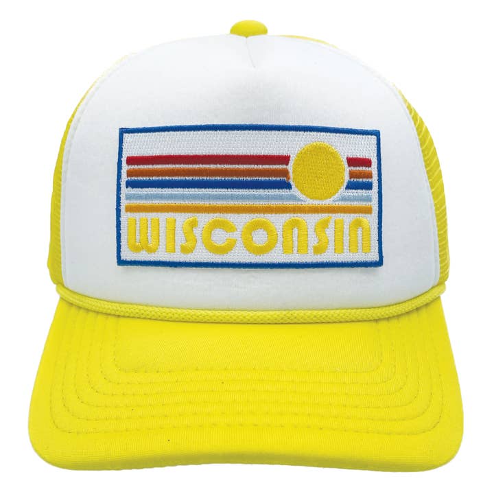 Hey Mountains - Wholesale Kids Hat - Kids - Kids Wisconsin Trucker Hat