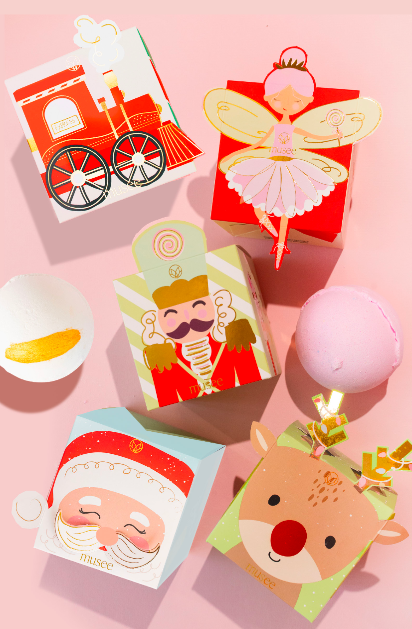 Musee - Wholesale Bath Bomb/Fizz - Sugarplum Fairy Bath Balm1