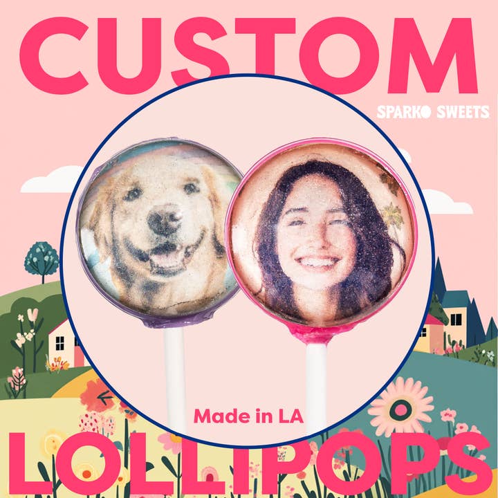 Sparko Sweets - Wholesale Lollipop - Custom Lollipops - 1.26" Sphere