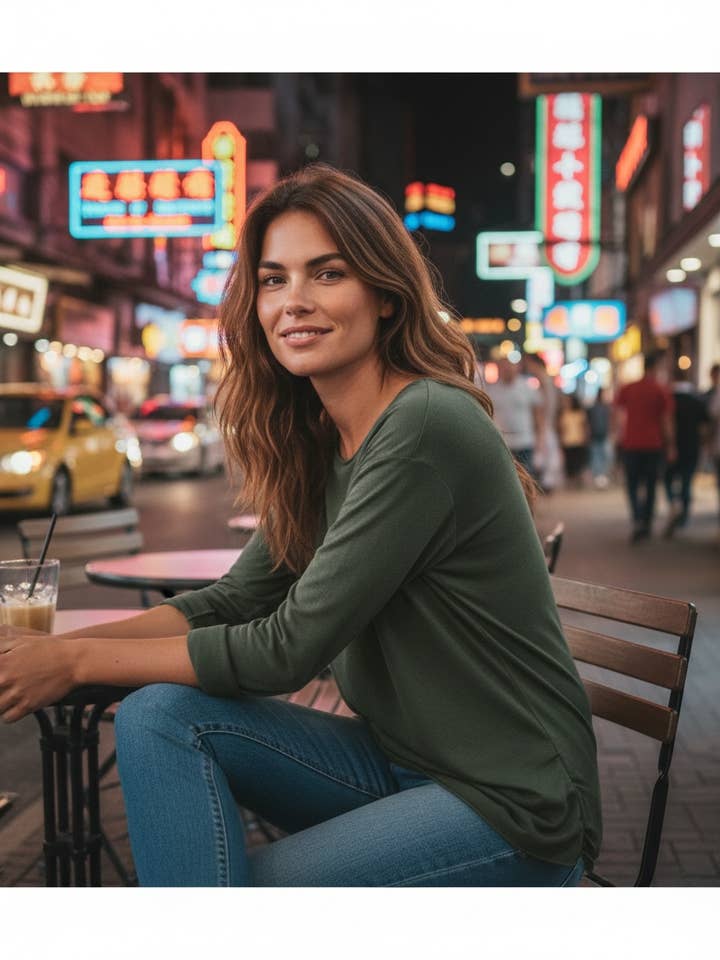 LINEN & COTTON HOUSE - Wholesale Blouse – Women’s - 37864 Plain turtleneck second skin blended cashmere28