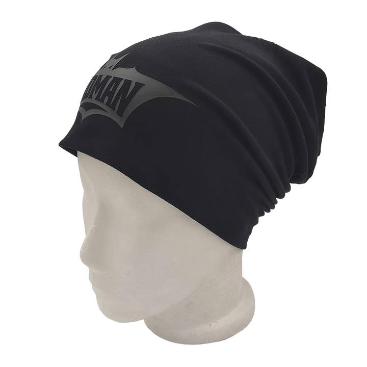 Dadman - Long Cotton Beanie, black for wholesale by Pahis