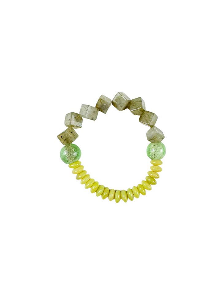 Tribal Stack Bracelet | Moss for wholesale by Twine & Twig