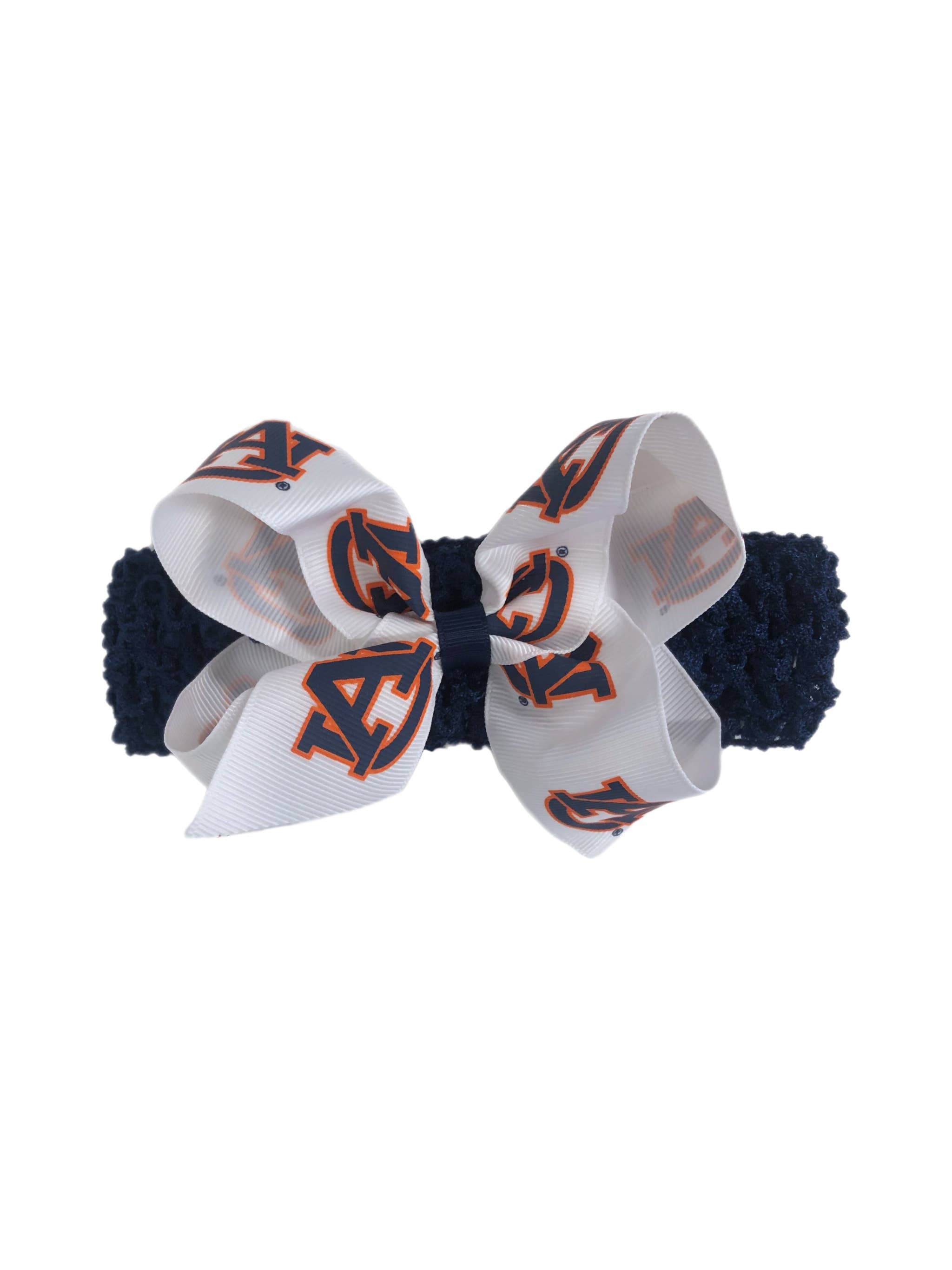 USA Licensed Bows and Accessories – wholesale Fashion headband – women's – Crochet Headband W/ Junior Bow #2692