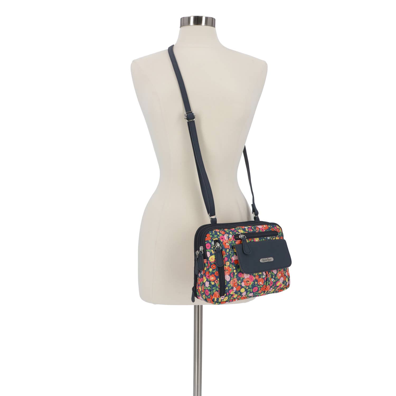 Multisac Handbags - Wholesale Crossbody Bag - Women's - Multisac Zippy Triple Compartment Crossbody30