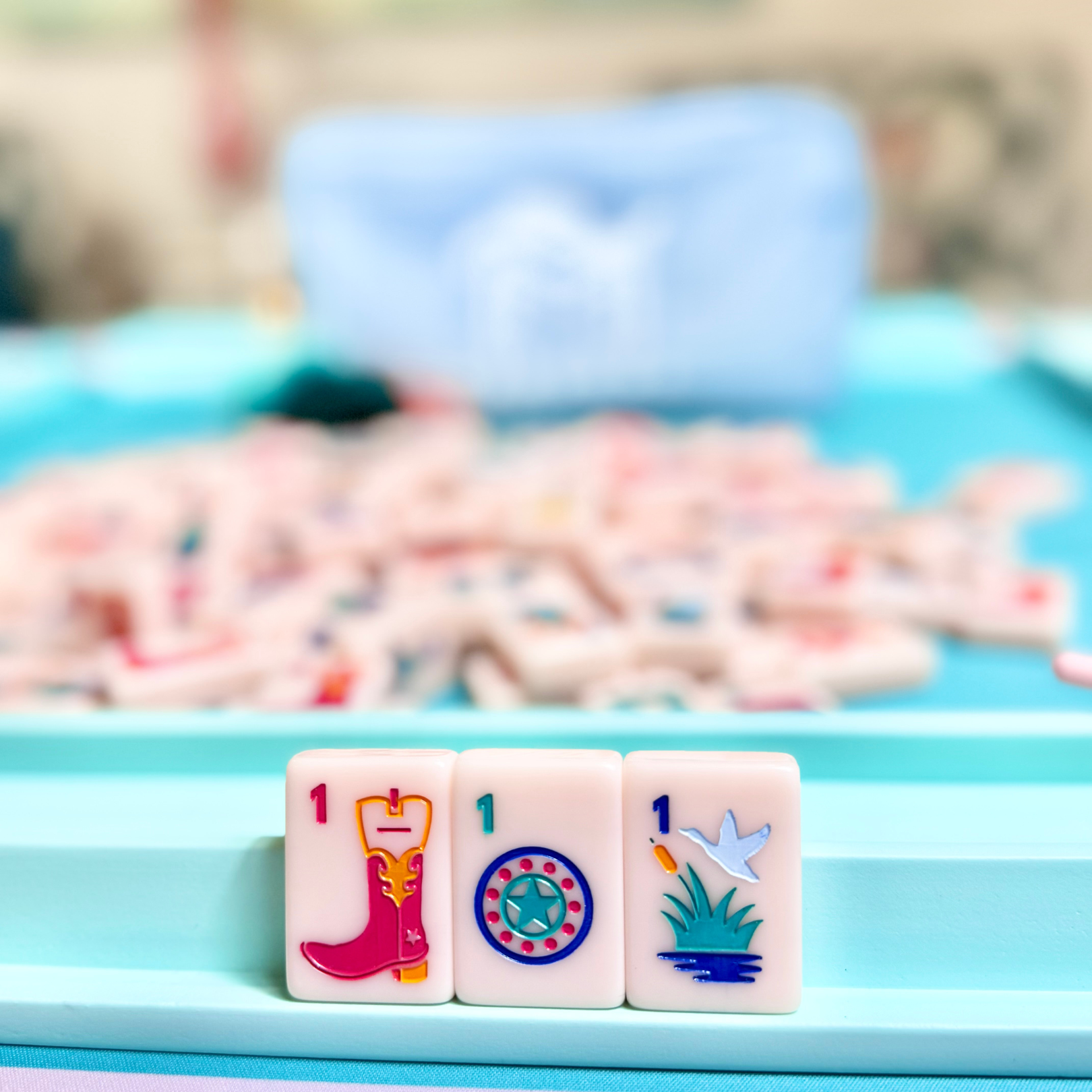 My Fair Mahjong - Wholesale Board Game - THE TEXAS SERIES | American Mahjong with Lone Star Flair | Colorful Unique Tiles3