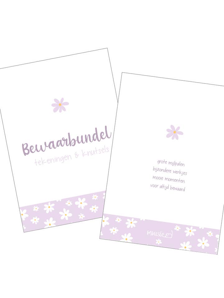 Purple A4 storage bundle for wholesale by Mousie