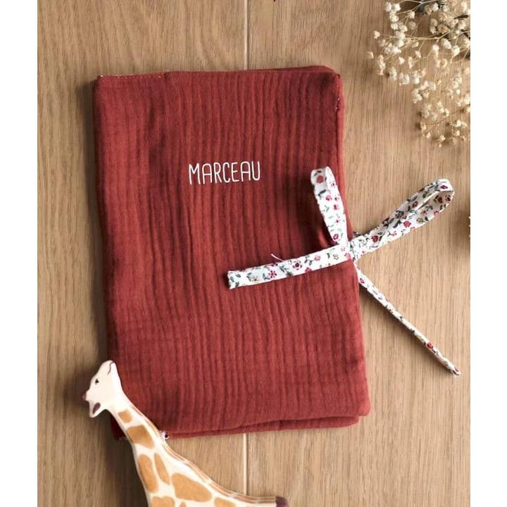 Manufacture des bébés français - Wholesale Book Cover - Leopard health record cover4