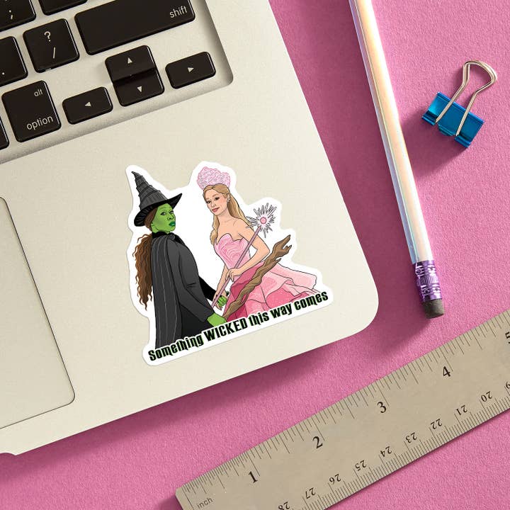 THE FOUND - Wholesale Sticker - Something Wicked Die Cut Sticker