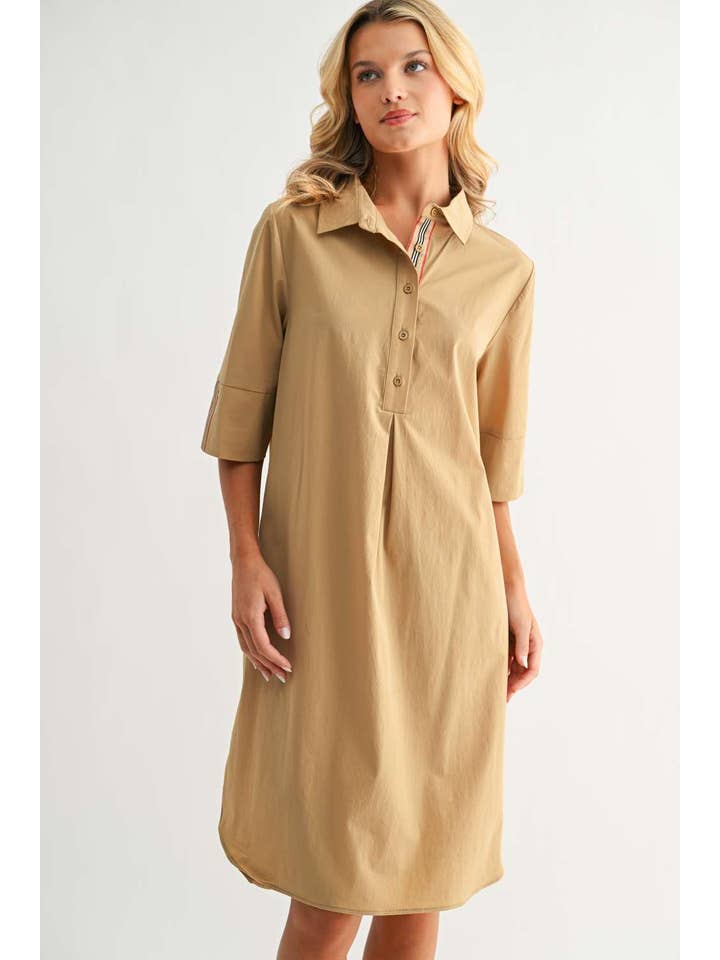 Joh Apparel - Wholesale Dress - Women's - Wendi Woven Tunic Dress49