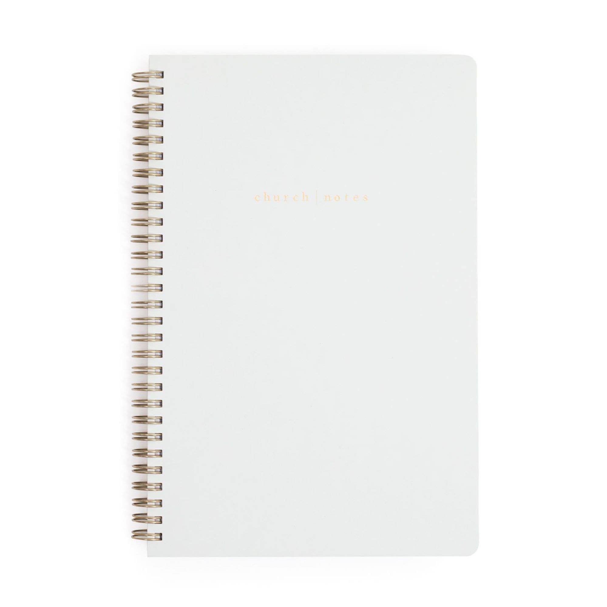 Church Notes Co. - Wholesale Notebook - Dove Grey Church Notes Bible Study Notebook