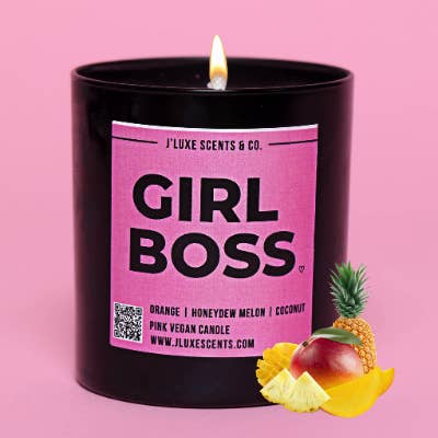 Vela de Soja/Coco Girl Boss por atacado de J'Luxe Scents & Co