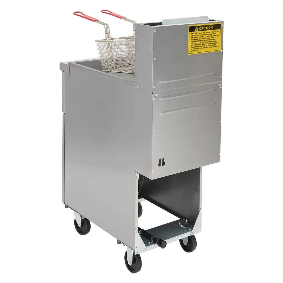 EcoQuality - Wholesale Kitchen Appliance - NGGF-40-NG to NGGF-70-NG, 3–5 Tube, Natural Gas/LP Spectrum™ Fryers, 40/50/70lb8