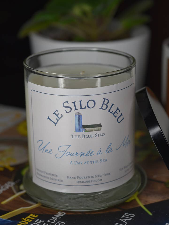 Une Journée à la Mer - A Day at the Sea Soy Wax Candle for wholesale by Le Silo Bleu