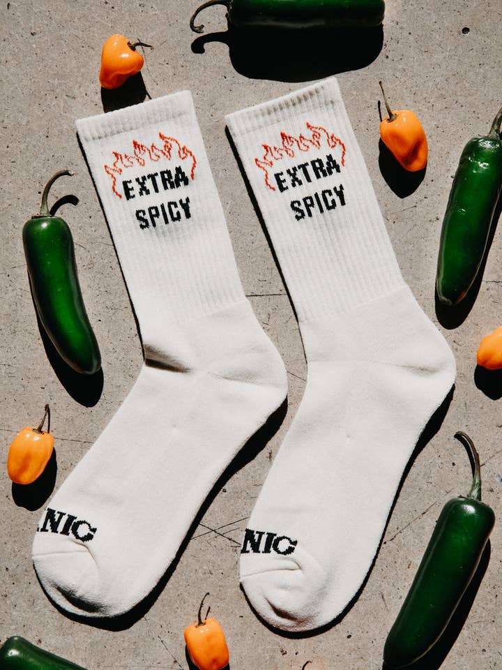 Pyknic - Wholesale Socks - Unisex - Extra Spicy Socks, Fun Socks