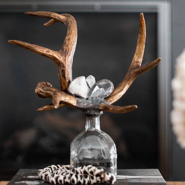 Botella Criss Cross Antler para venta al por mayor de Jamie Dietrich Designs