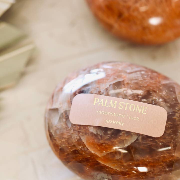 JaxKelly - Wholesale Spiritual Stone/Crystal - Palm Stone - Moonstone6