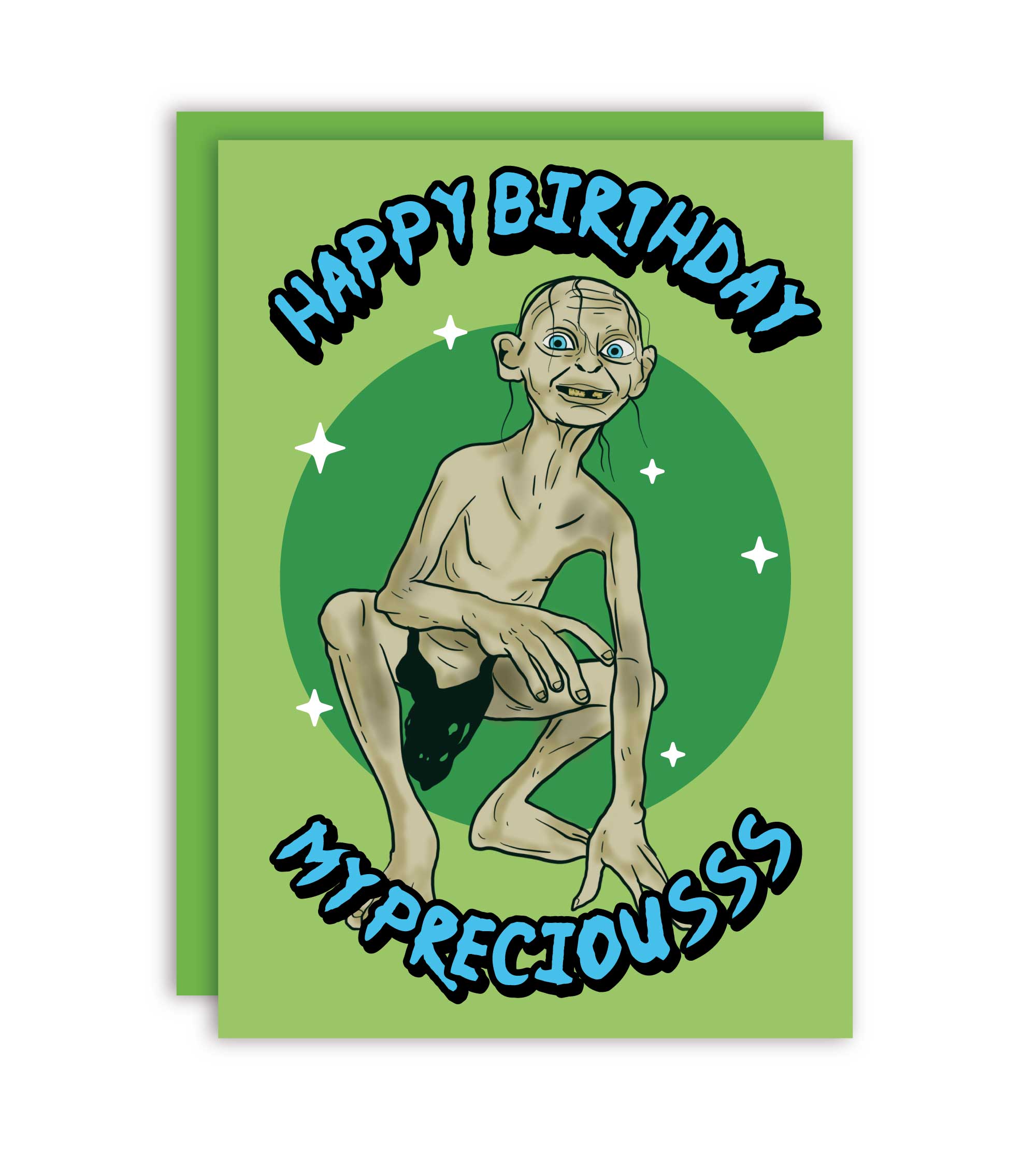 Studio Soph (We Pay Your Import Fees - We Ship DDP) - Wholesale Birthday Card - Happy Birthday My Precious Halloween Greeting Card 0