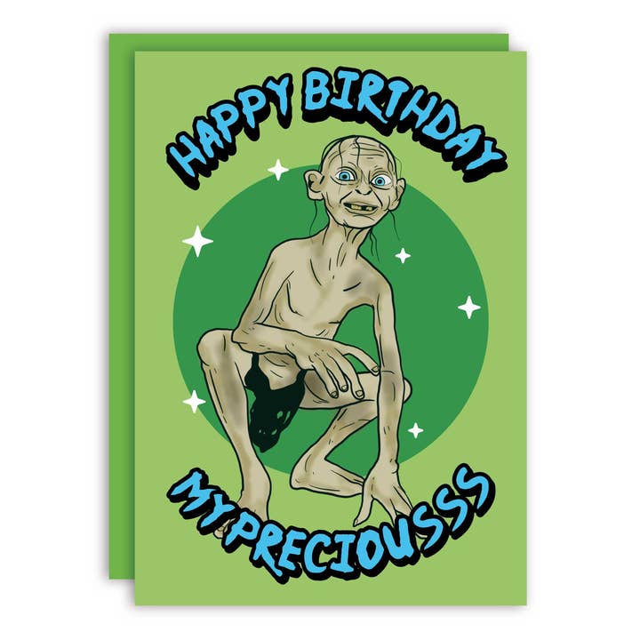 Studio Soph (We Pay Your Import Fees - We Ship DDP) - Wholesale Birthday Card - Happy Birthday My Precious Halloween Greeting Card