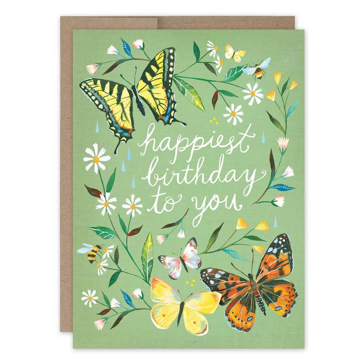 Happiest Birthday Card for wholesale by Biely & Shoaf