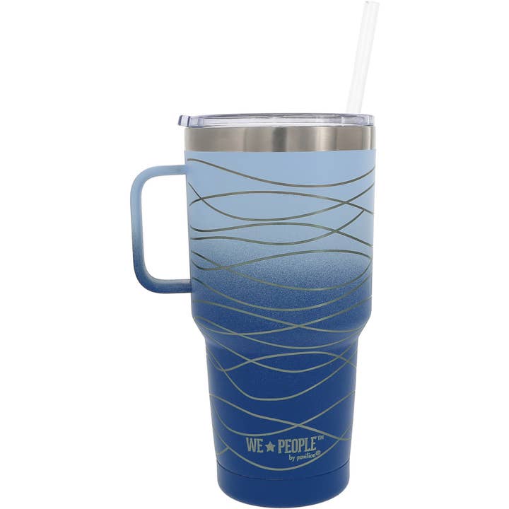 Pavilion - Wholesale Insulated Mug/Tumbler - Lake Life - 30 oz Travel Tumbler