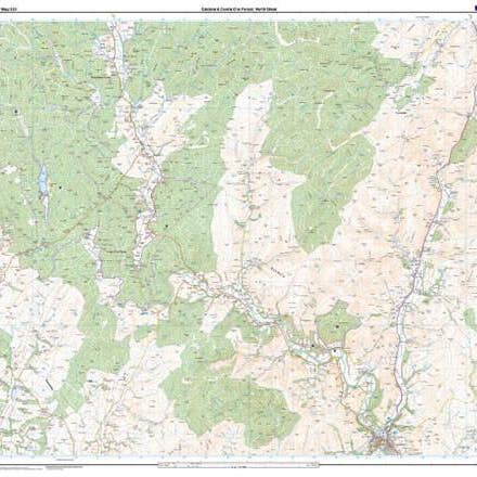 Kort - Eskdale Castle Oer Forest Explorer - Ordnance Survey for engroshandel hos Map Marketing Limited