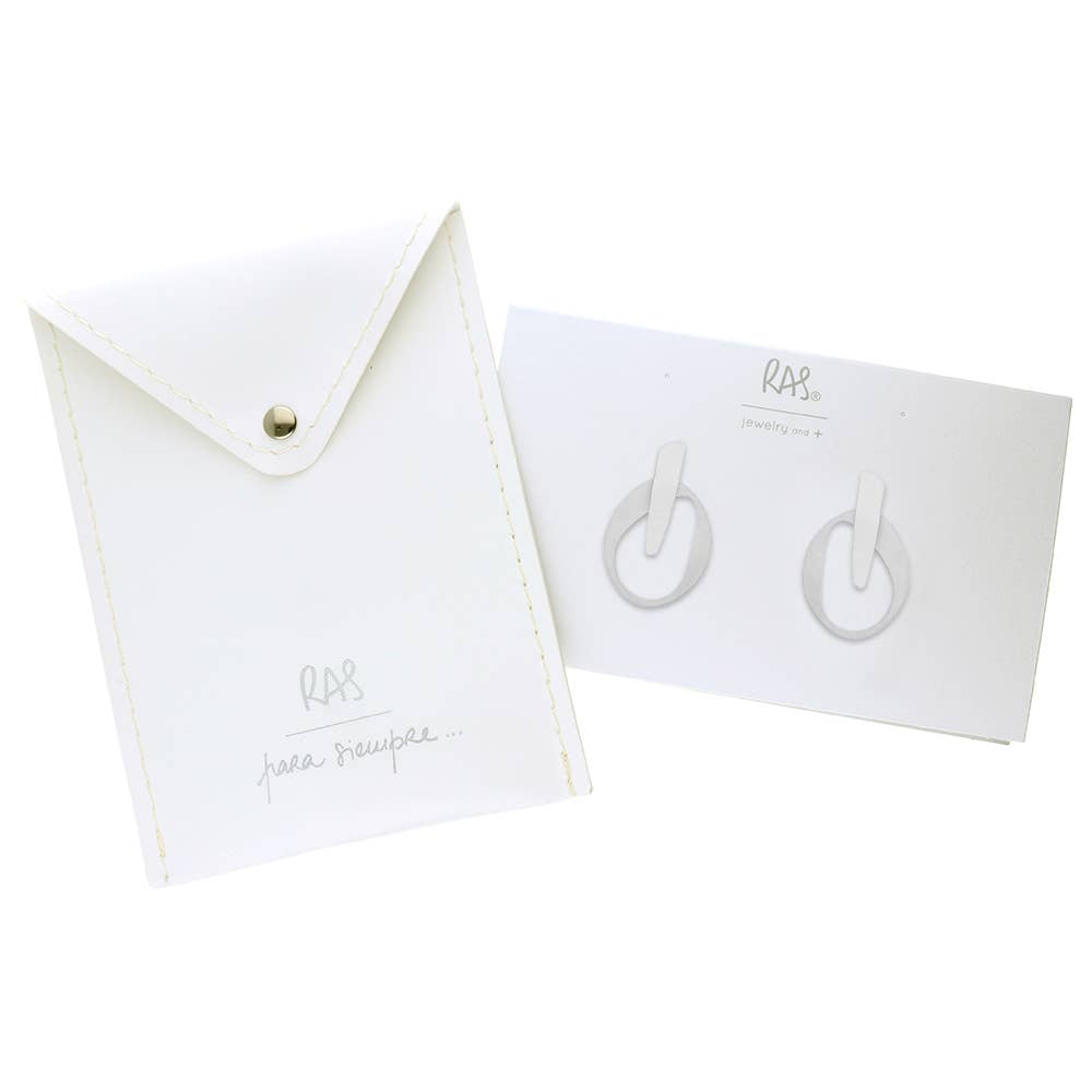 RAS - Wholesale Stud/Post Earrings - Too Much Plus Silver Plated Small Pendants1