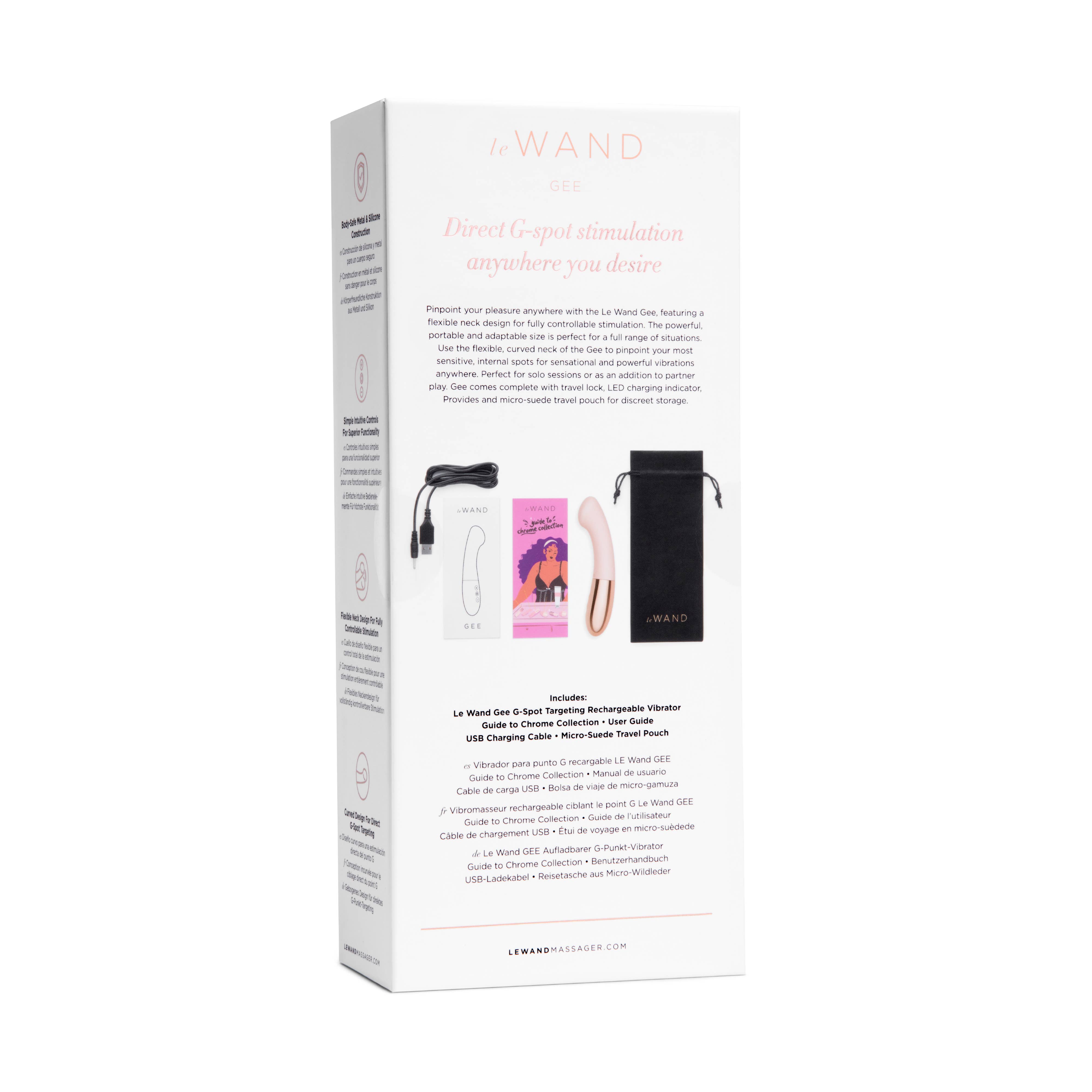 LE WAND - Wholesale Sex Toy - Le Wand Gee G-spot Vibrator Sex Toy13