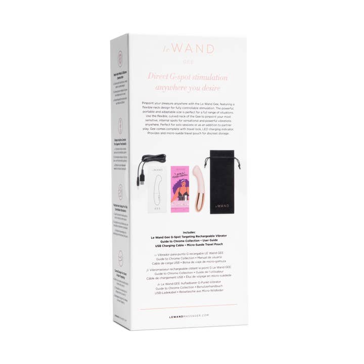 LE WAND - Wholesale Sex toy - Le Wand Gee G-spot Vibrator Sex Toy13