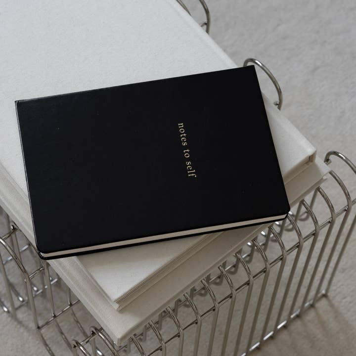 Inside Then Out - Wholesale Journal/Diary - Notes to Self Lined Journal - Black7