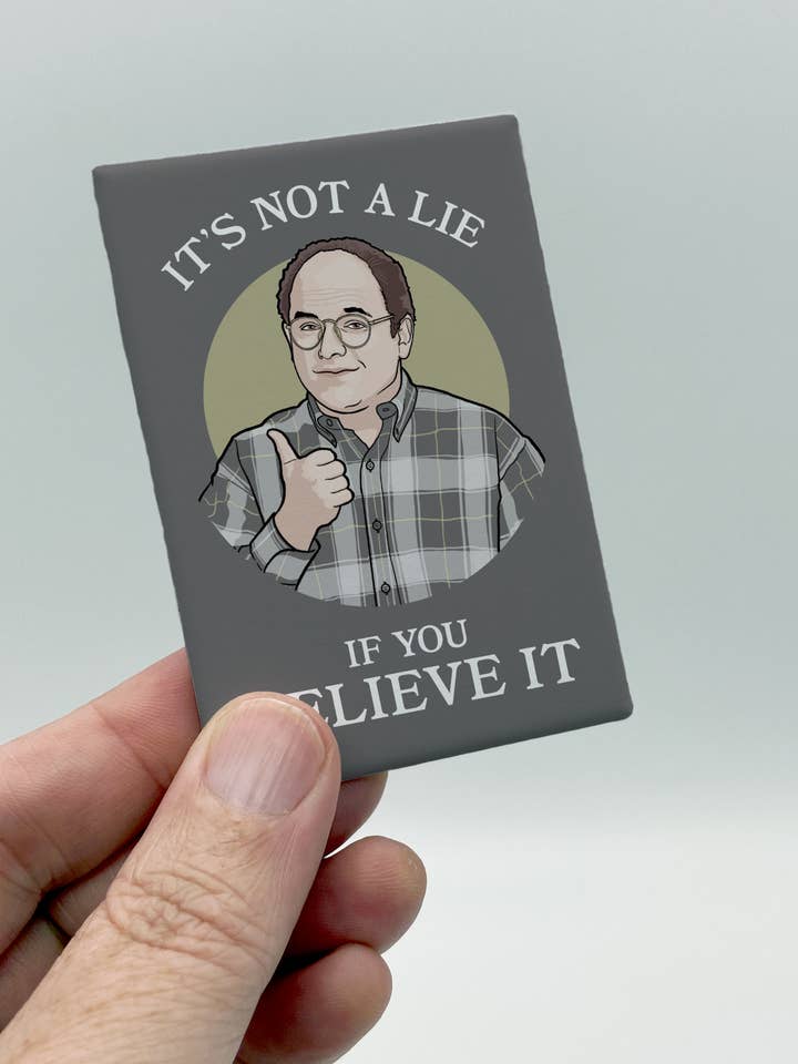 Magnet souvenir Seinfeld - George Costanza pour la vente par The Red Swan Shop