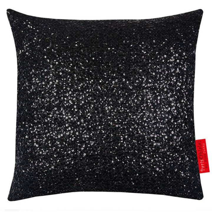 429 Cushion Sparkling Black 50X50 for wholesale by Home Junky