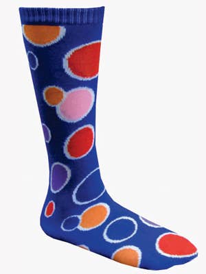 Calzini al ginocchio Blue Circle - Adulti per la vendita all'ingrosso da parte di Dress Up America