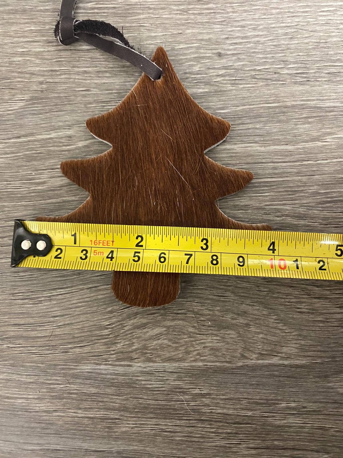 Cowhide Texas Store Inc - Wholesale Ornament Set - Cowhide Double-Sided Hair on Hide Christmas Ornament Box Set15