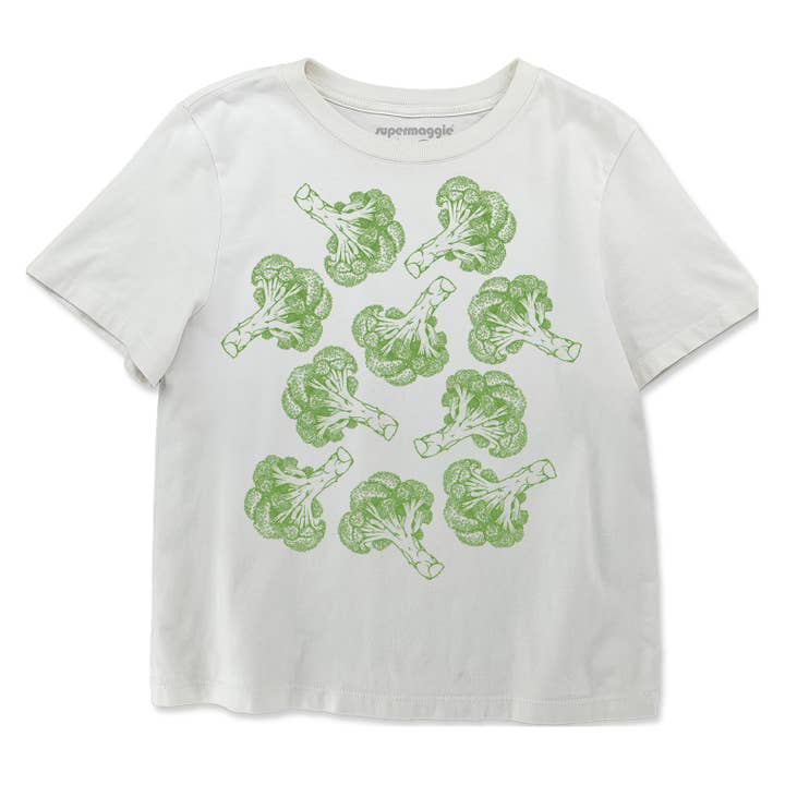 T-shirt Gwenn Heavyweight Broccoli pour la vente par Supermaggie @ Faire