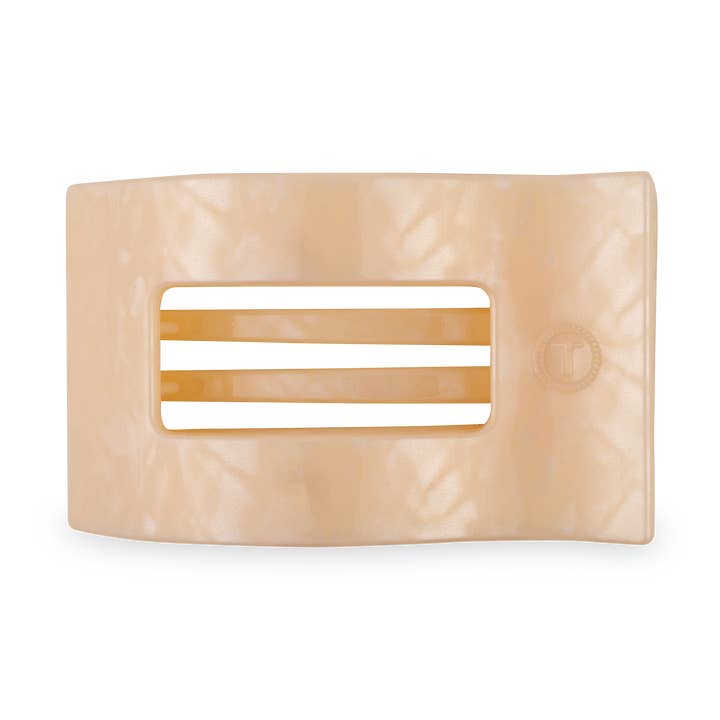 Flat Rectangle Hair Clip | Large | Soft Surf for wholesale by TELETIES