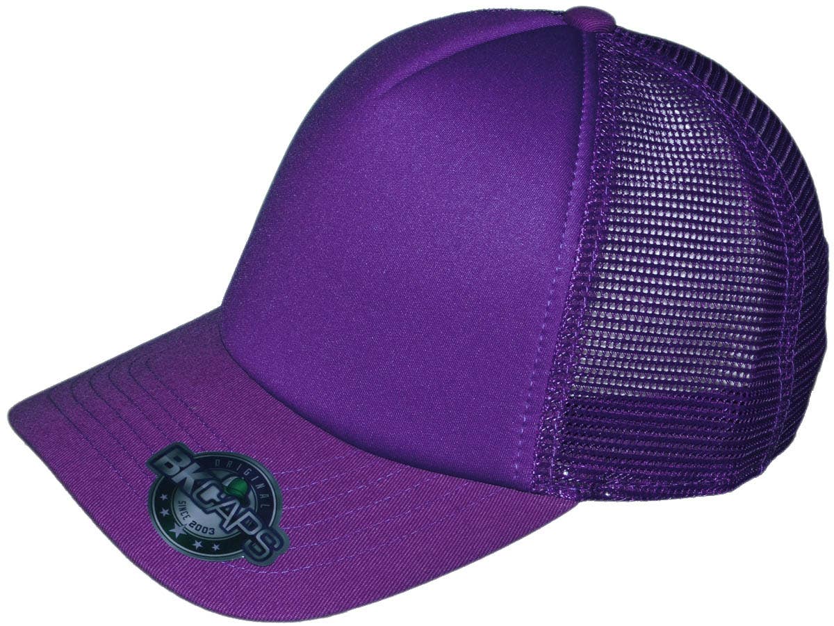 Buck Wholesale - Wholesale Truckerpet - Uniseks - Blanco truckerhoeden met 5 panelen van katoenschuim - BKP PREMIUM Caps24