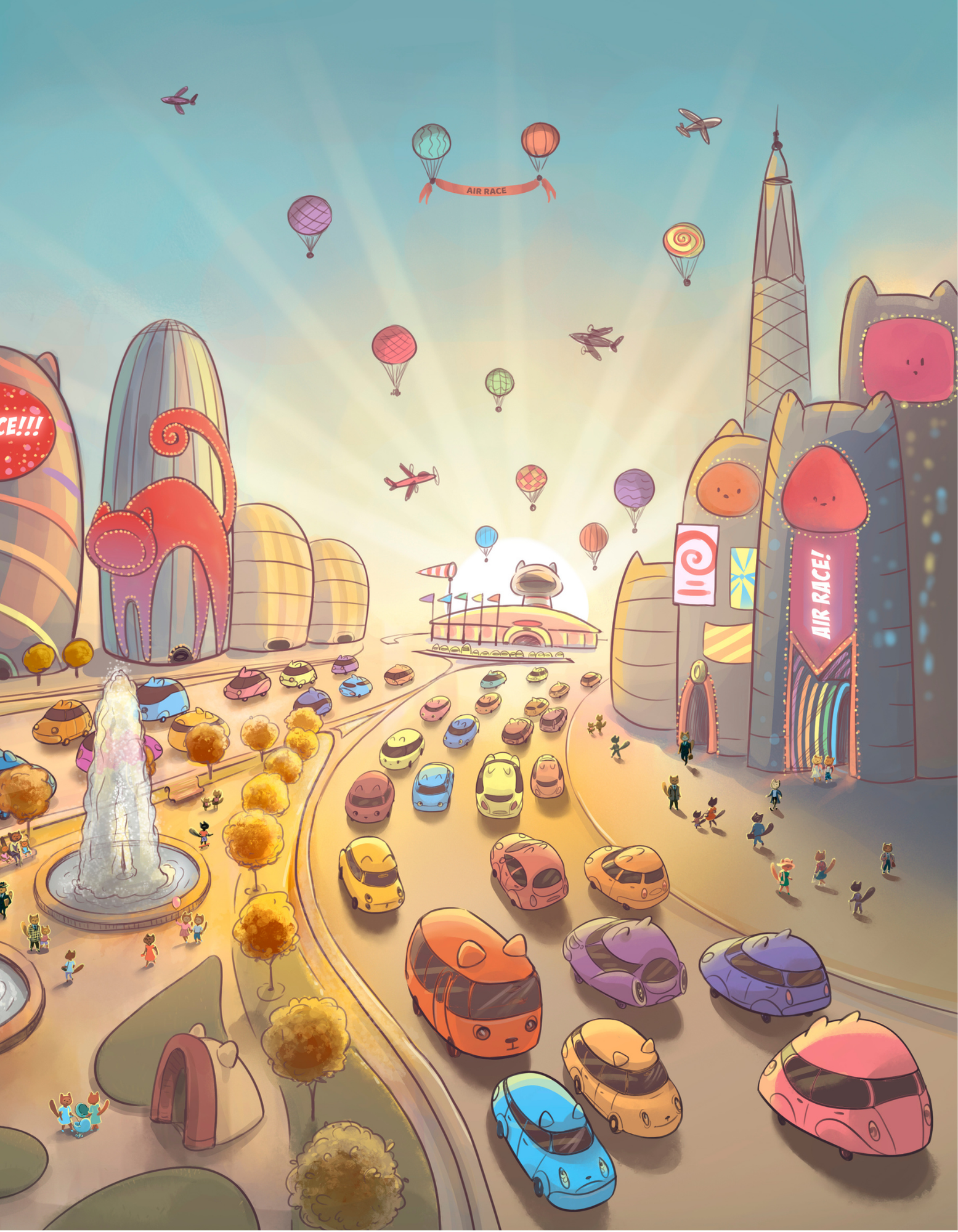 Miso and Kili's Treasure Shop - Wholesale Early Reader Book (6-8) - The Whisker City Air Race4