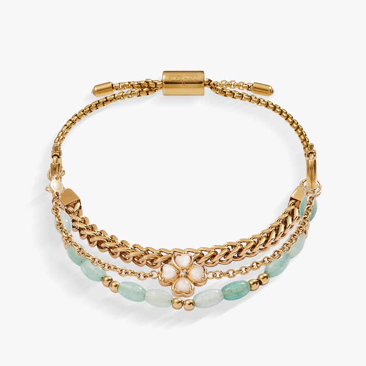 Four-Leaf Clover Stranded™ Bracelet Set for wholesale by Alex and Ani
