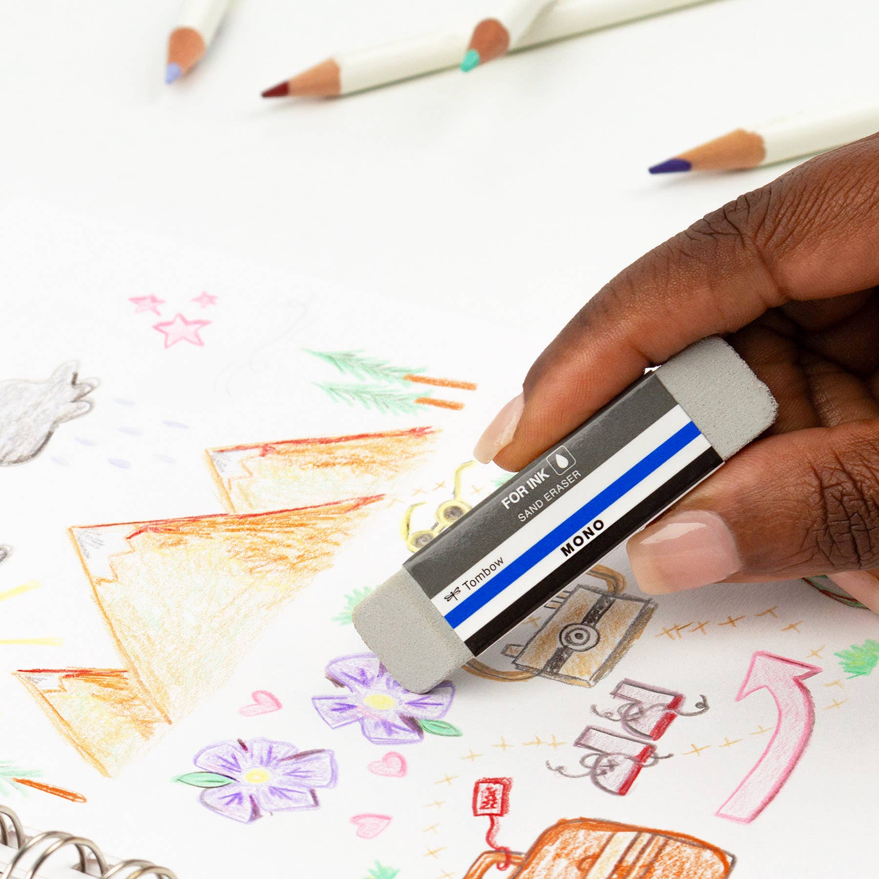 Tombow - Wholesale Colored Pencil - Irojiten Colored Pencil Set - Tranquil8