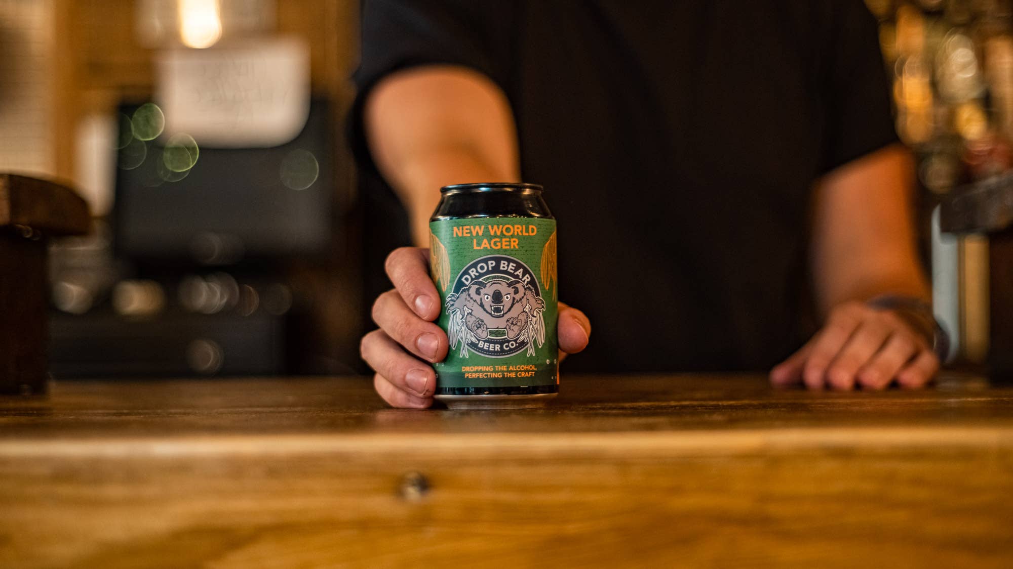 Drop Bear Beer Co – wholesale Non-alcoholic beer – Drop Bear Beer New World Lager 330ml cans2