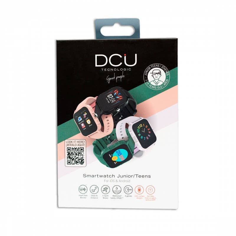 DCU TECNOLOGIC - Wholesale Wrist Watch - Kids - SMARTWATCH JUNIOR-TEENS 7-14 YEARS OLD PINK2