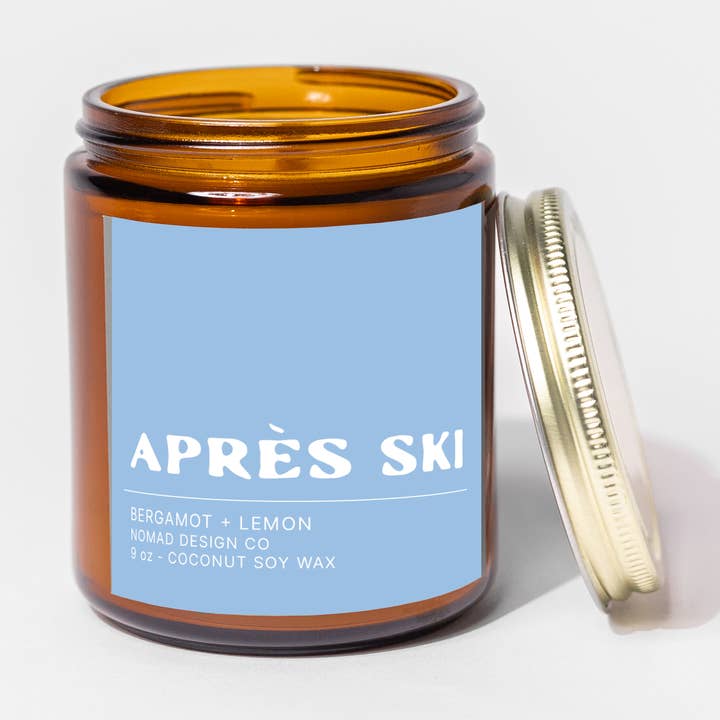 Apres Ski Candle for wholesale by Nomad Design Co