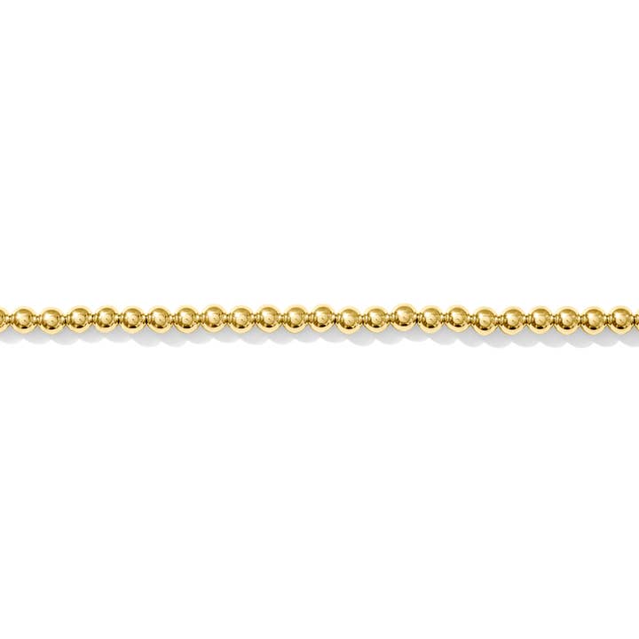 Kaylie Dawn Jewelry - Wholesale Beaded/Pearl Necklace - Jane 14K Gold Filled Classic Gold Beaded Necklace in 5mm8