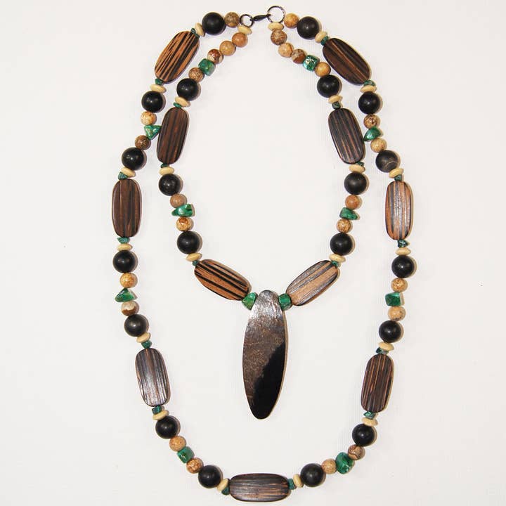 Toxic Sadie Swimwear – wholesale Pärlband/Pärlhalsband – Halsband- Trä2