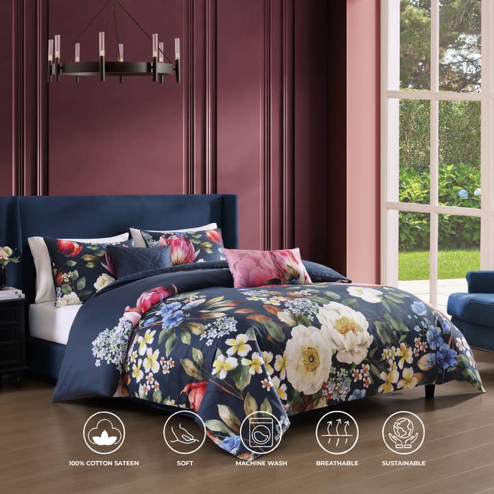 Bebejan - Wholesale Bedding Set - Revive 5 Piece Reversible Comforter Set1