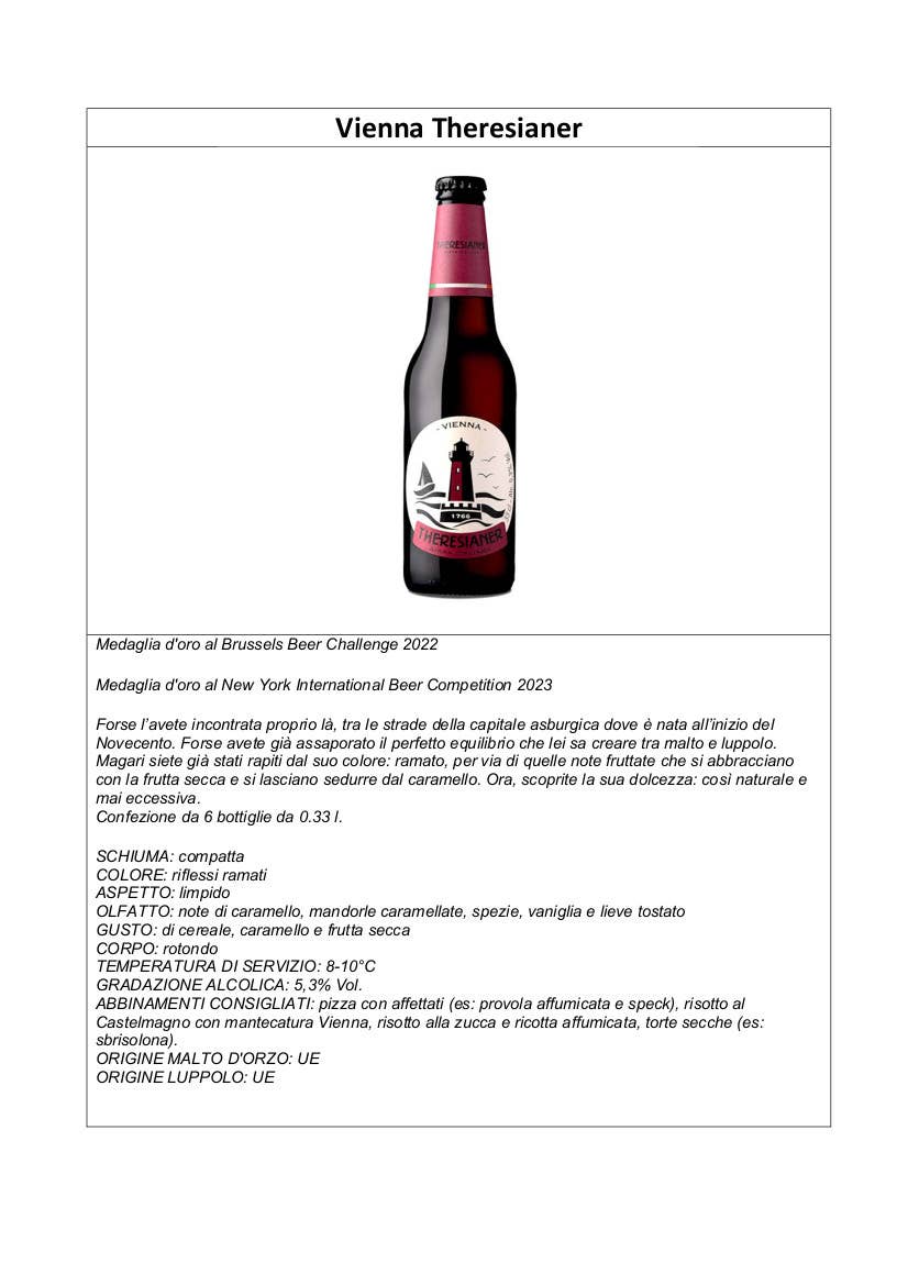 Metina SAS - Wholesale Beer - Vienna Theresianer beer 33 cl.3