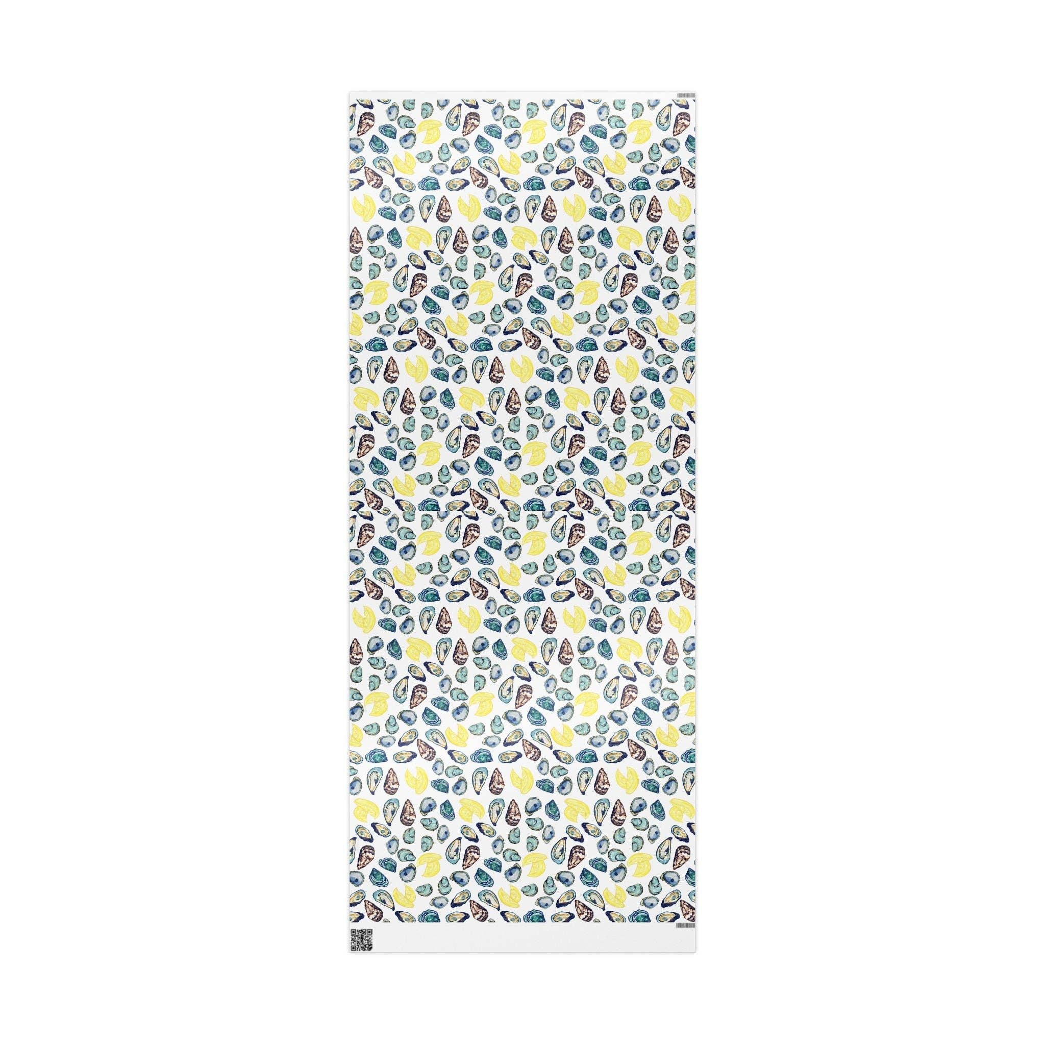 Blue Cava - Wholesale Flat Wrap - Oyster-Inspired Wrapping Paper | Eco-Friendly Gift Wrap4