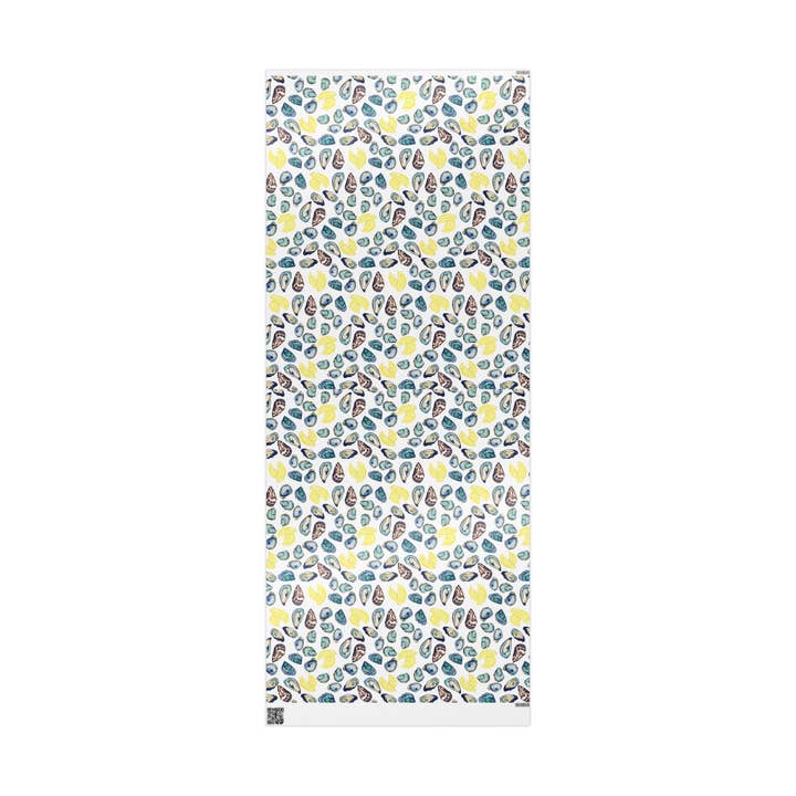 Blue Cava - Wholesale Flat Wrap - Oyster-Inspired Wrapping Paper | Eco-Friendly Gift Wrap4