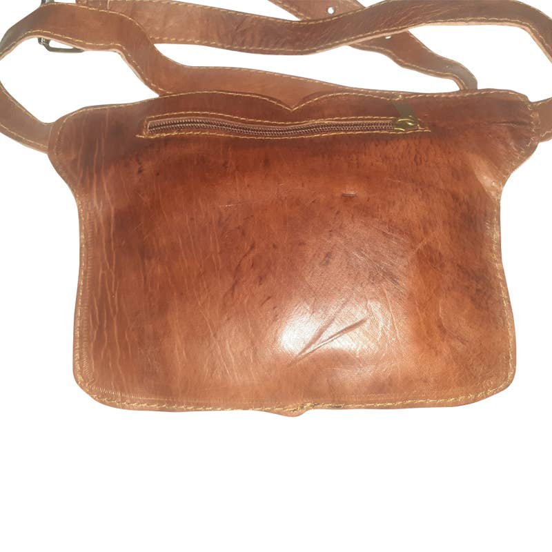 Hecho a mano – wholesale Belt bag – Women’s – Square waist bag with 3 zippers3